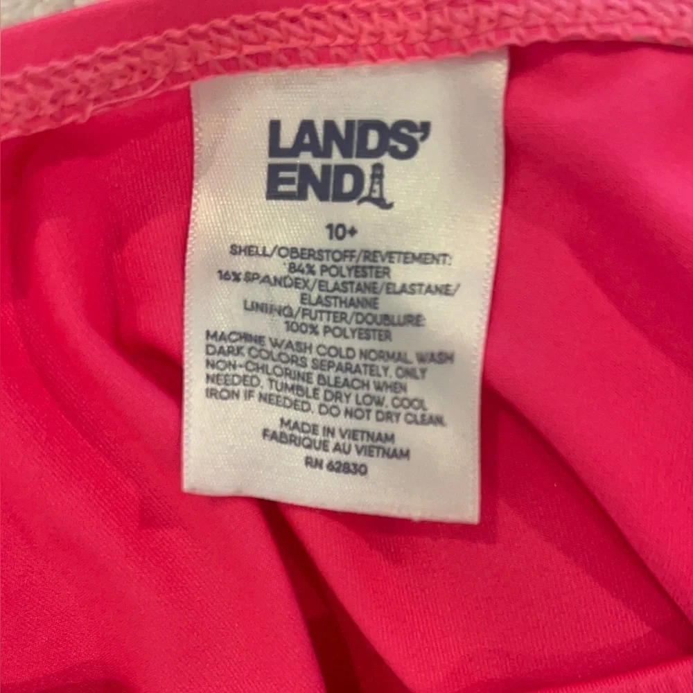 Lands’ End girls bikini bottom size 10+
